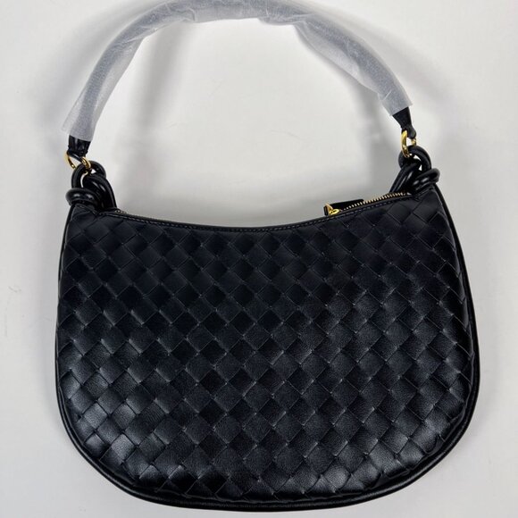 SOLD OUT - Verano Hill Adele Handbag – Black Vegan Leather Tote – Lightweight - Picture 6 of 6